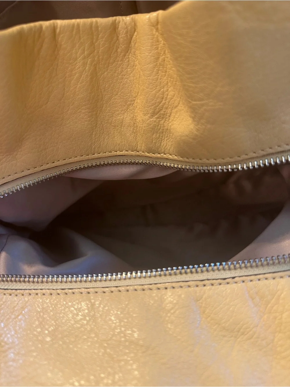 Coach #270 Madison Butter Yellow Phoebe Leather Shoulder Bag